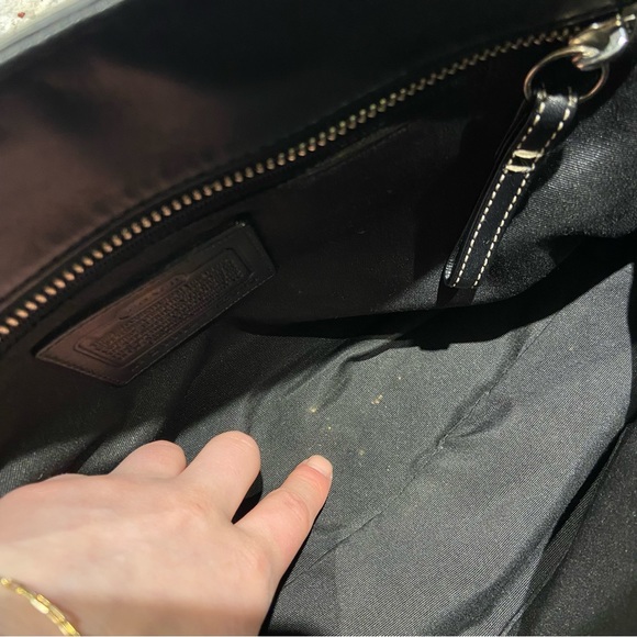 Coach Leather Tote Bag - Picture 6 of 8